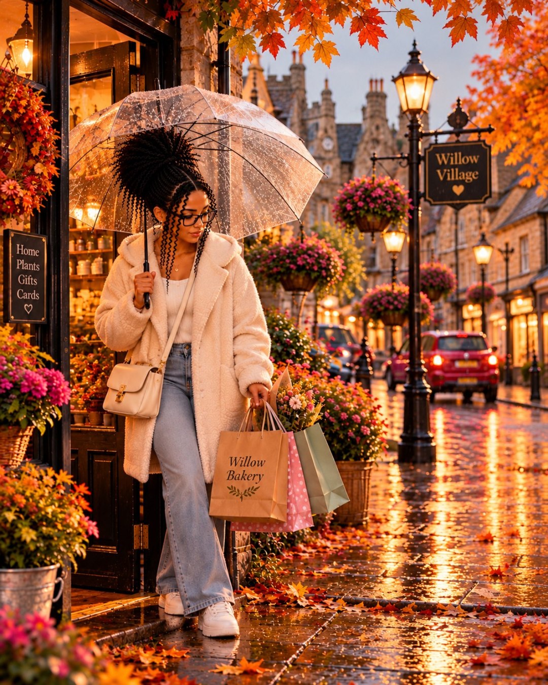 Finding Joy on Rainy Days in Willow Village